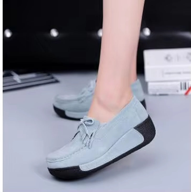 Autumn Winter Women Flats Shoes 