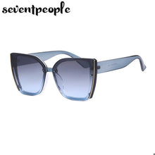 Load image into Gallery viewer,  2024 Luxury Brand Fashion Square Sun Glasses for Ladies