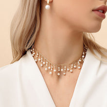 Load image into Gallery viewer, Women'S Fashion Natural Freshwater Pearl Tassel Necklace