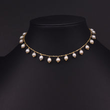 Load image into Gallery viewer, Women'S Fashion Natural Freshwater Pearl Tassel Necklace
