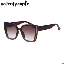 Load image into Gallery viewer,  2024 Luxury Brand Fashion Square Sun Glasses for Ladies
