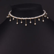 Load image into Gallery viewer, Women'S Fashion Natural Freshwater Pearl Tassel Necklace
