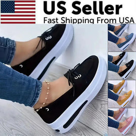  Casual Lace up Sneakers