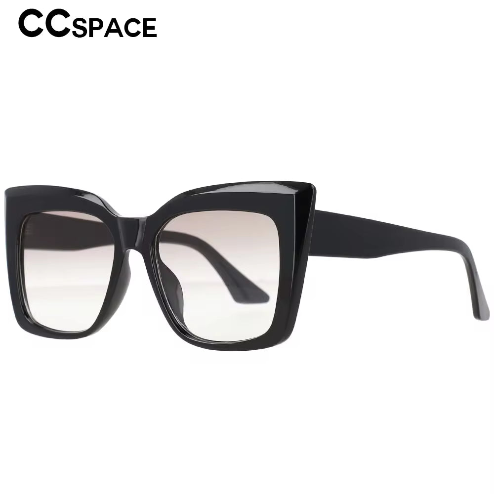 53288 Square Oversized Cat Eye Sunglasses