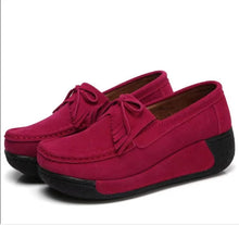 Load image into Gallery viewer, Autumn Winter Women Flats Shoes 