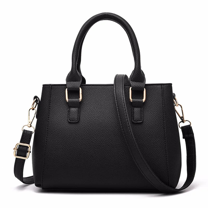 Embroidery Messenger Bags Women Leather Handbags 