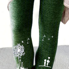 Load image into Gallery viewer, 2021 Spring Autumn Women'S Leggings Trousers Dandelion Print 