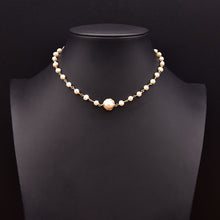 Load image into Gallery viewer, Women'S Fashion Natural Freshwater Pearl Tassel Necklace