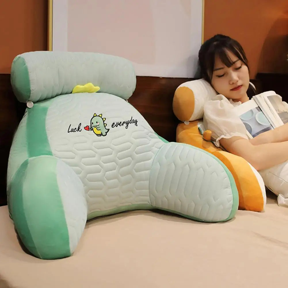 Bed Rest Reading Pillow With Arm S