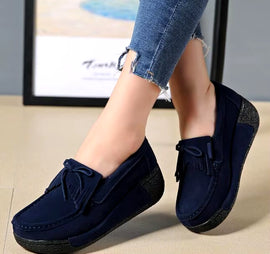 Autumn Winter Women Flats Shoes 